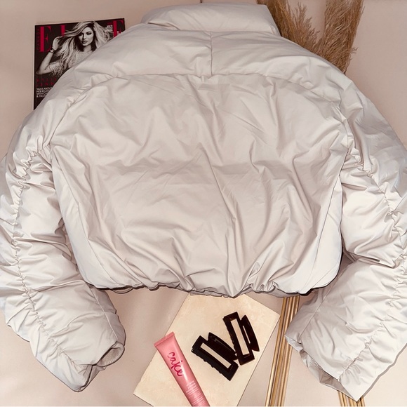 KHY X ENTIRE STUDIOS Cropped Puffer Jacket - Picture 3 of 9